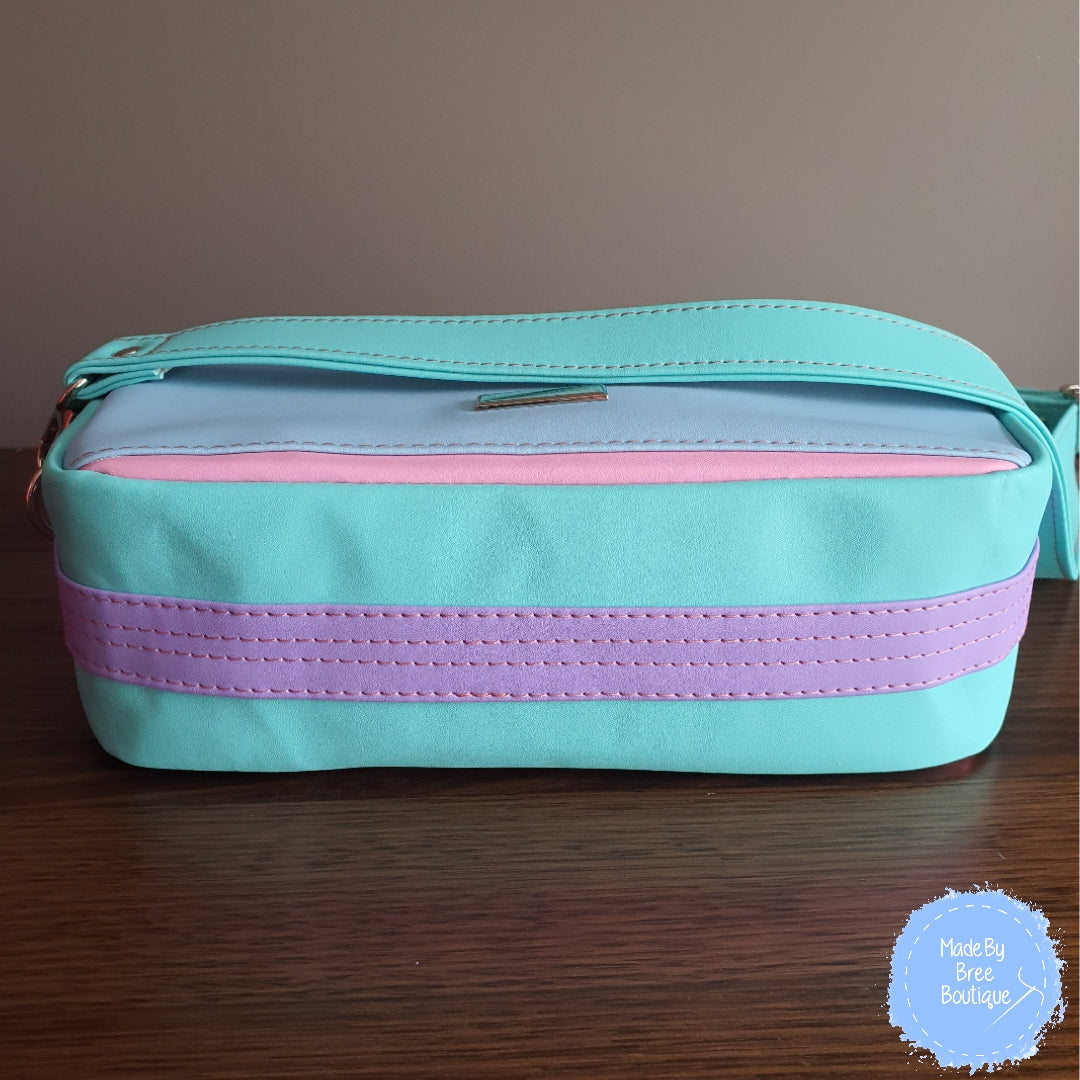 Pastel Rainbow Cross Body Bag