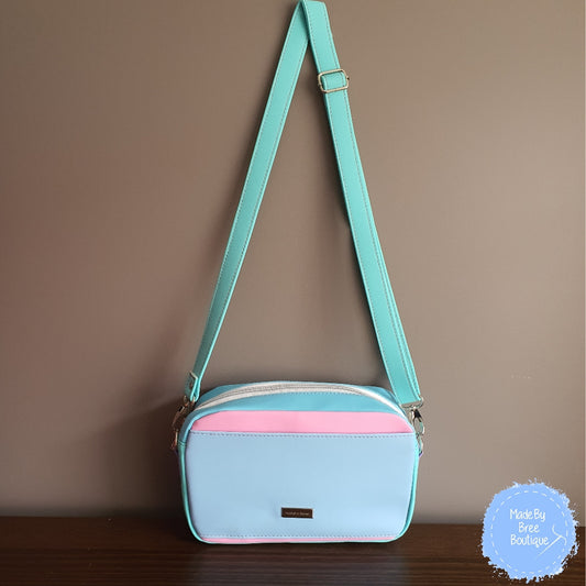 Pastel Rainbow Cross Body Bag