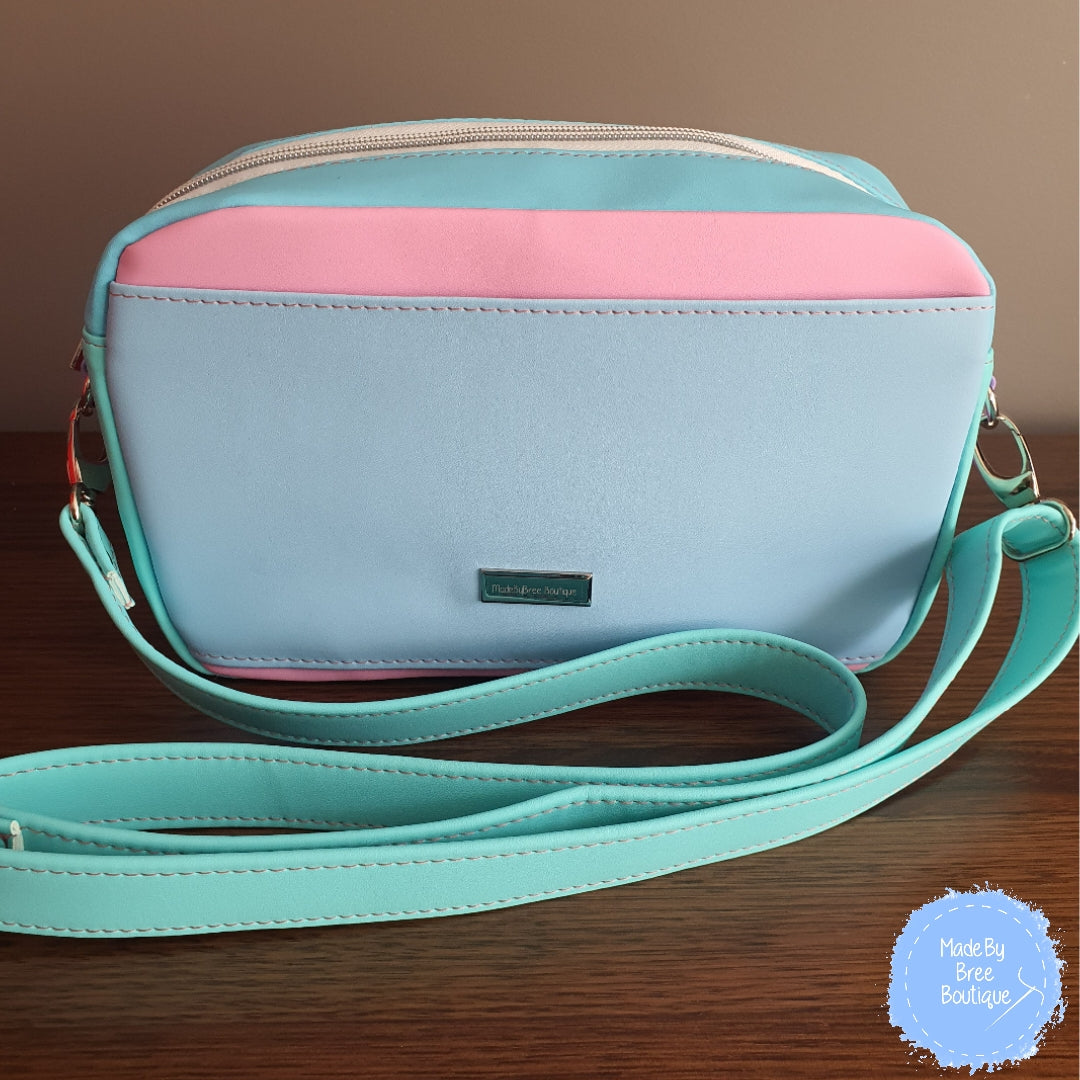 Pastel Rainbow Cross Body Bag