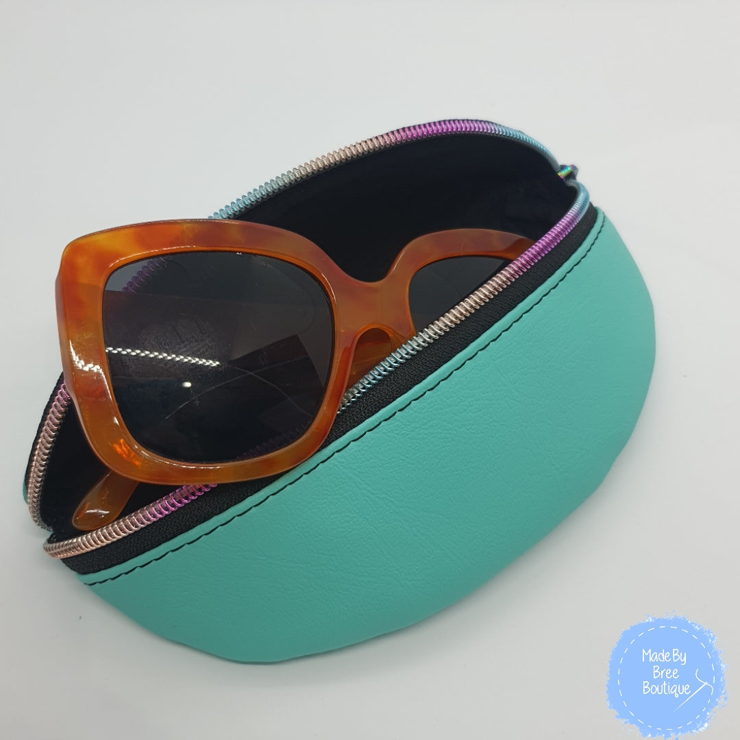 Teal Glasses Case