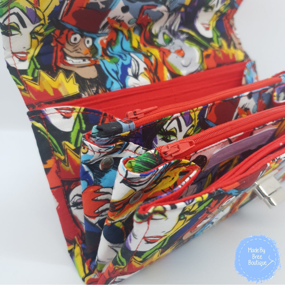 Villains Character Wallet